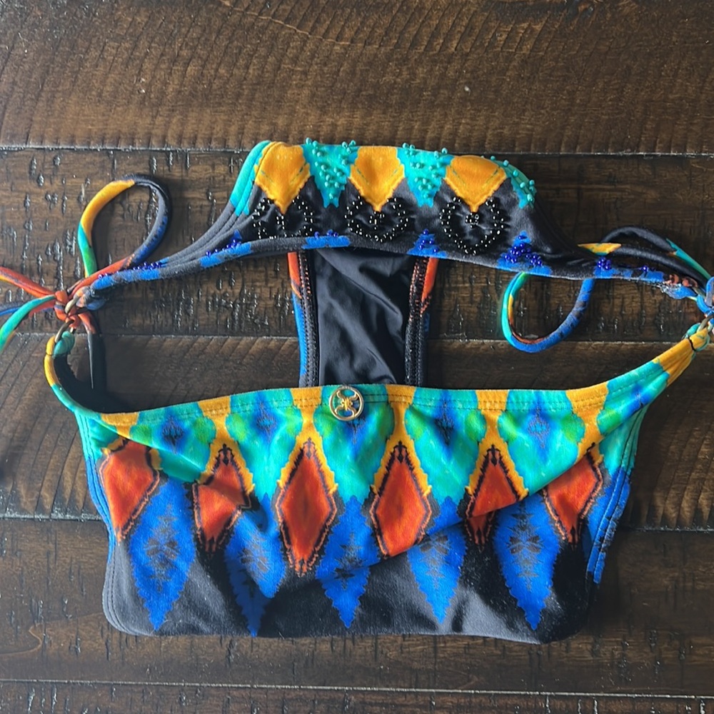 Beautiful beaded VIX | Paul Hermanny swim bottoms - Picture 5 of 5